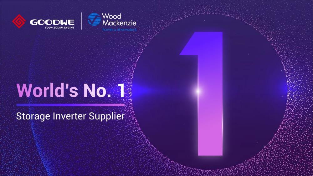 GoodWe Ranked as Global No. 1 Hybrid Inverter Suppliers by Wood Mackenzie
